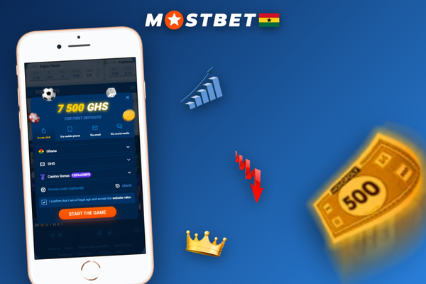 Mostbet agent registration cashier handing receipt to customer in Ghanaian marketplace