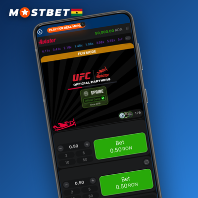 Mostbet Aviator auto-cashout icon with rising arrow for automatic multiplier exit