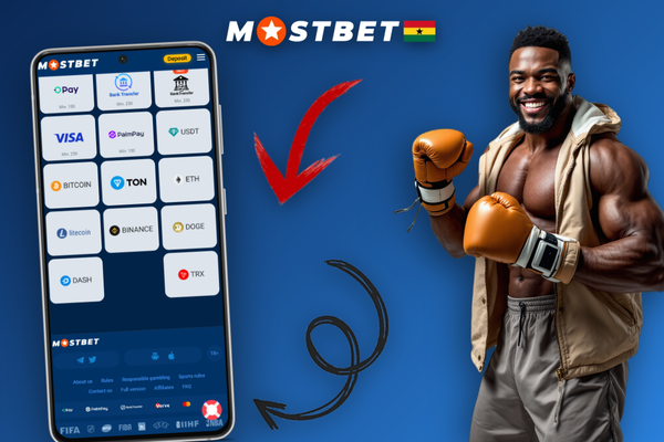 Mostbet payment methods comparison showing instant processing for Mobile Money, Card and Crypto in Ghana